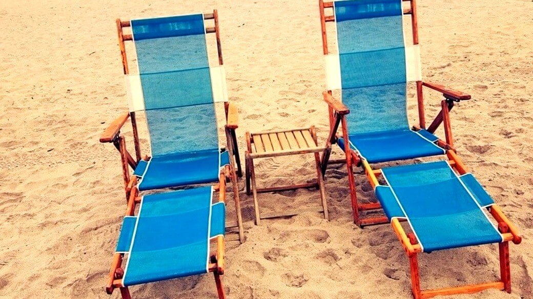 sillas de playa plastico